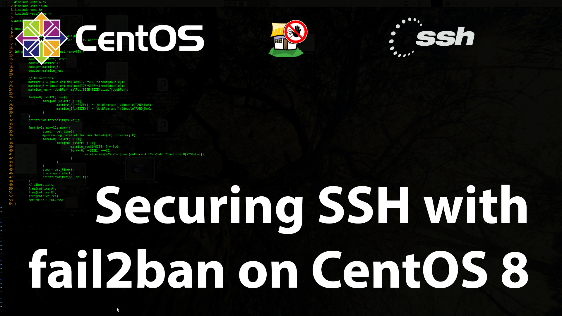 Fail2ban настройка centos 8